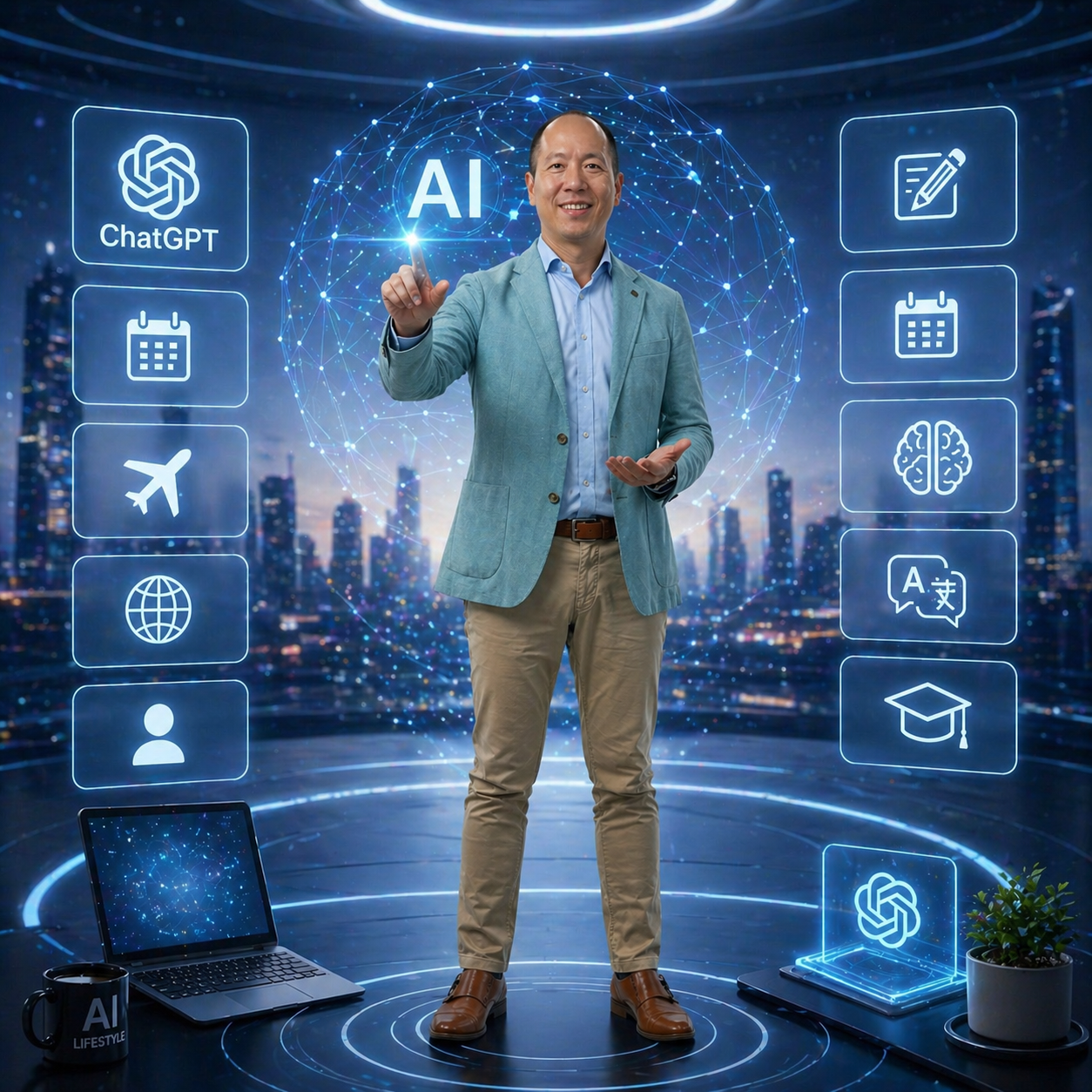 AI Lifestyle met ChatGPT en AI-tools
