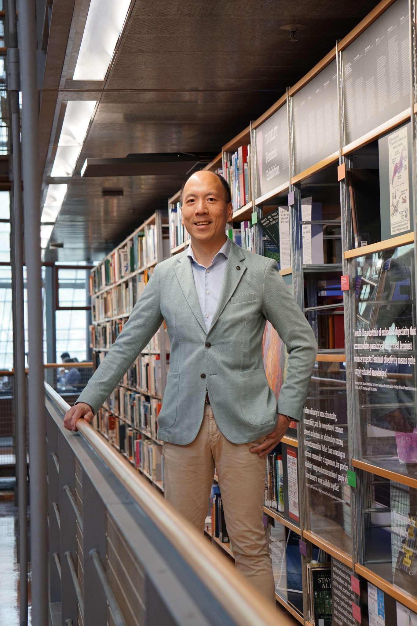 AI-Lifestyle.nl begeleider in bibliotheek